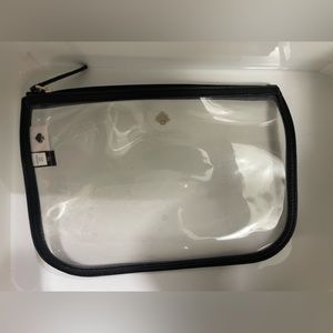 Kate Spade Clear Cosmetic Bag